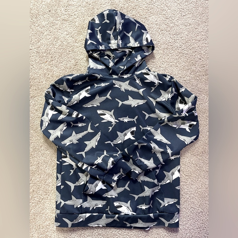 Kids Shark Hoodie size XL